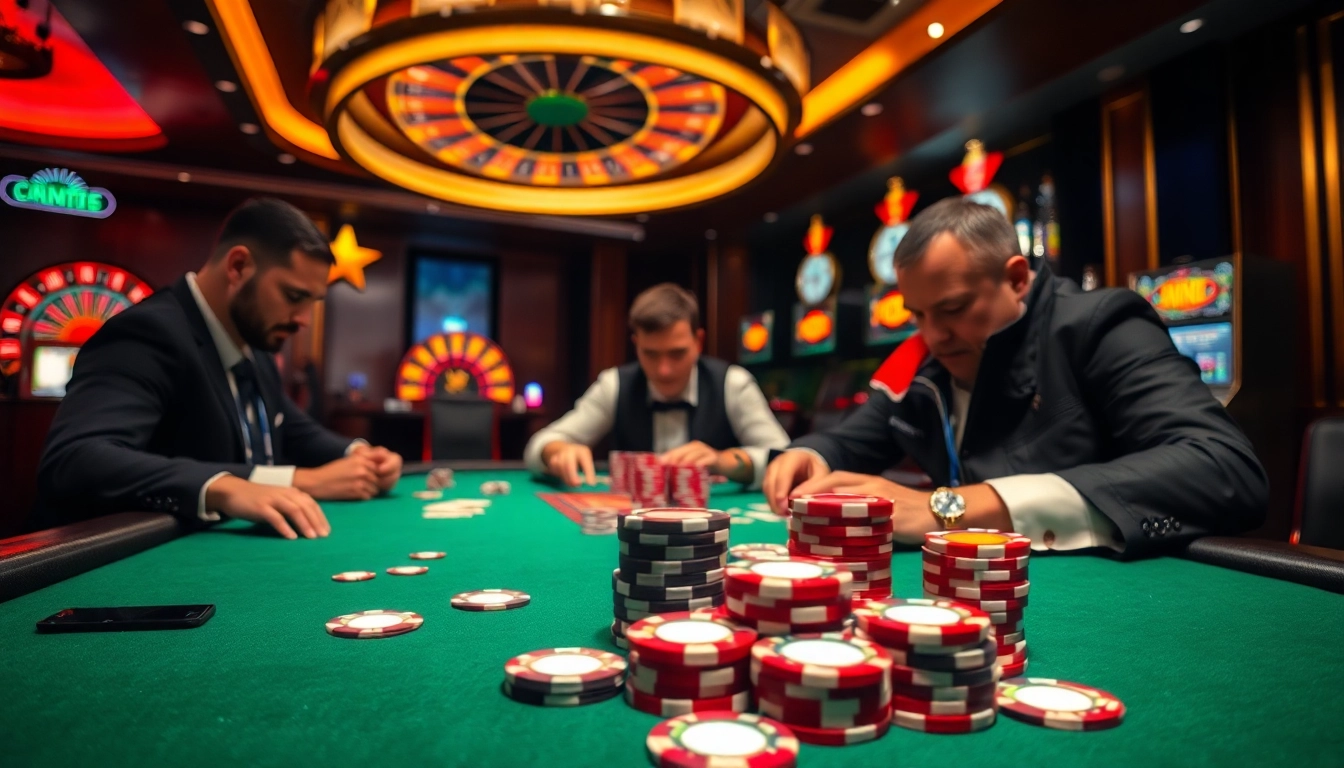 CM88 poker chips stacked on a table during a thrilling casino game night.